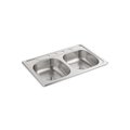 Sterling Middleton 33X22X6 Dbl Basin Sink 14633-4F-NA